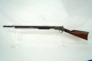 lot 10 image: Winchester Model 90 .22 WRF Pump-Action Rifle with Octagonal Heavy Barrel