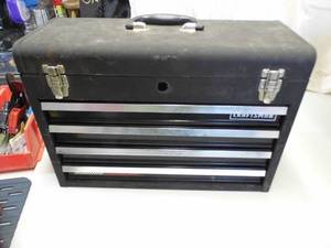 4 drawer metal tool box