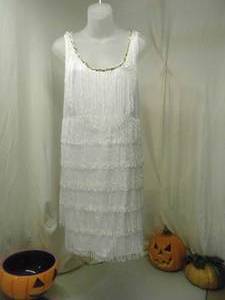 White Roaring 20s outfit