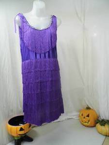 Purple Roaring 20s Costume