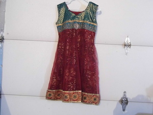 Ladies Costume with Umbrella
