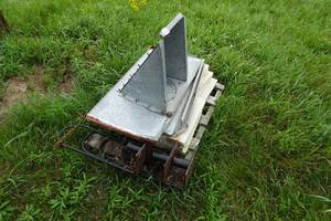lot 144 image: Post Anchors and Concrete Pavers with Galvanized Vent