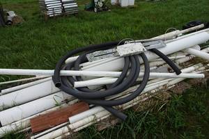 lot 166 image: Assorted PVC Pipes