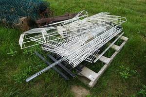 lot 193 image: Shelving Components and Fencing