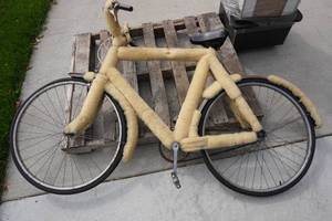 lot 236 image: Vintage Bike - Custom Covered in Fur