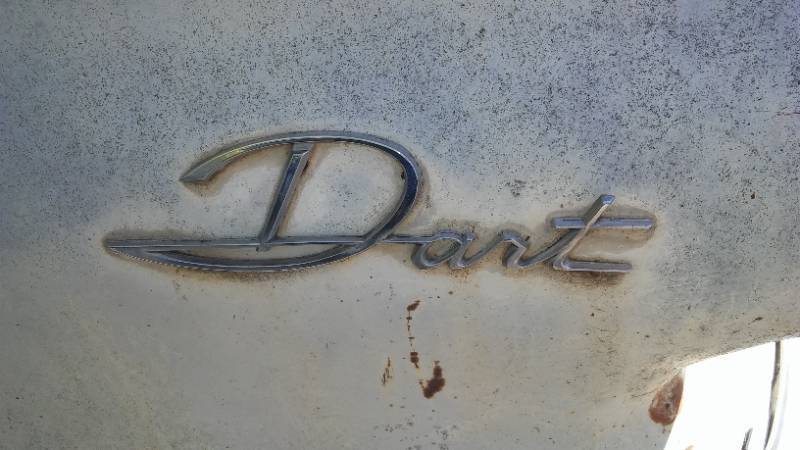 lot 502 image: 64 dart GT.  being sold as parts only, there is no title, items must be trailered away.