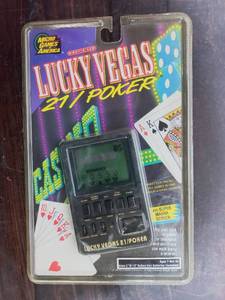 lot 33 image: Vintage Lucky Vegas Hand-held Game