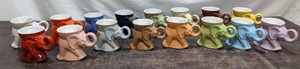 lot 8 image: Frankoma GOP Mugs