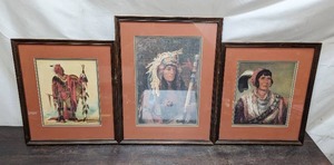 lot 102 image: Three Native American Prints