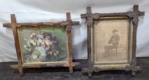 lot 135 image: Framed Old Military Photo