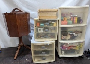 lot 136 image: Collection Of Crafting Supplies And More