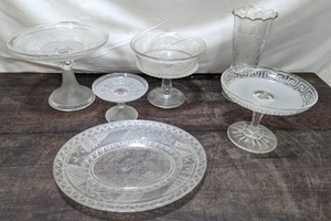 lot 144 image: Collection Of Old Glassware