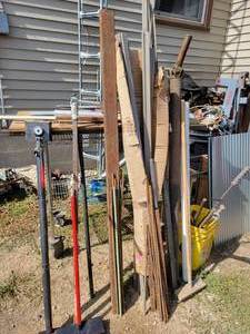 lot 226 image: Lot of Assorted Steel and Aluminum - NO SHIPPING