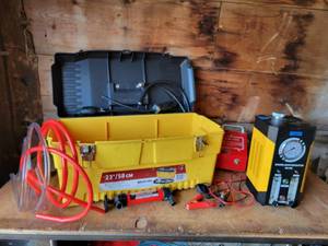 lot 27 image: AUTOOL Smoke Leak Detector Model SDT206 with Air-Vac and More