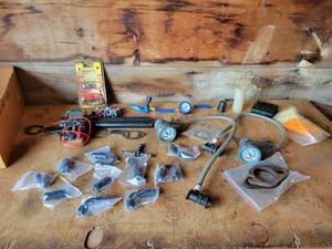 lot 30 image: New AN6 Fittings, Southwire Multimeter (Works), AC Pro Charging Hoses and More - NO SHIPPING