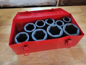lot 82 image: TEKTON 1 Drive Standard Impact Socket Set - Includes 2, 1-78, 1-34, 1-58, 1-12, 1-38, 1-14, 1-18 and 1