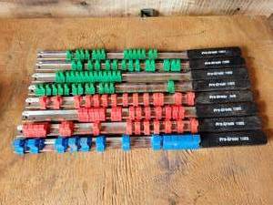 lot 81 image: (8) Pro-Grade Socket Organizing Rails - Includes (4) 14 Drive, (3) 38 Drive and (1) 12 Drive