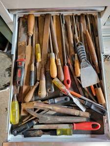 lot 135 image: Large Lot of Assorted Files, Punches and More