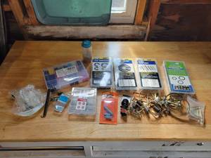 lot 153 image: Assorted Hardware Kits - Shrink Tubing, Snap Rings, O-Rings, Springs and More