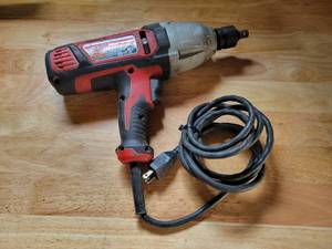 lot 160 image: Milwaukee 34 Electric Impact Wrench - Tested and Works