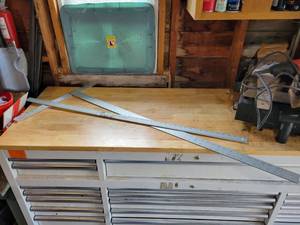 lot 175 image: Johnson 48 T-Square and Pittsburgh 48 Straight Edge - NO SHIPPING