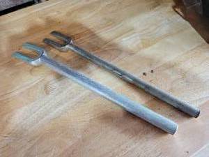 lot 180 image: Pair of Pickle Forks