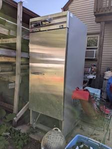 lot 249 image: Stainless Steel Smoker Cabinet