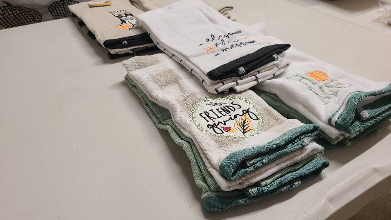 Collection of Fall themed hand towels