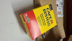 Box of Cafe Bustelo Espresso Keurig cups