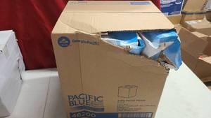 Pacific Blue 2-ply tissue paper boxes