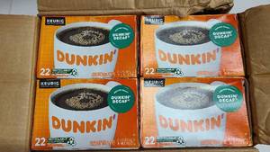 Dunkin Keurig Decaf Coffee Cups