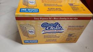 Good & Clean Disenfectant Wipes 4 Soft Packs per case