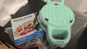 Teal Power XL Stuffed Wafflizer