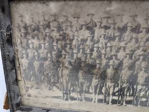 lot 102 image: Old Camp Dodge Iowa Military photo from 1918