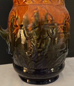 lot 177 image: 19th Century Bennington Rockingham Pitcher