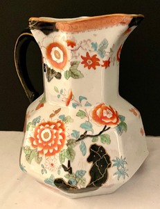 lot 186 image: Ashworth Bros Hanley Ceramic Pitcher
