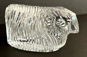 lot 61 image: Waterford Crystal Goat Figurine