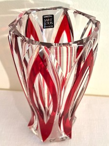 lot 57 image: Cristal Saint Louis (France) Vase