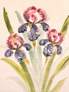 lot 196 image: Fine Original Floral Art