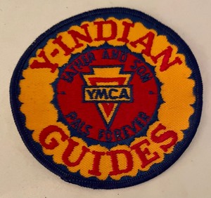 lot 194 image: Vintage Indian Guides Patches, Headband and Necklace