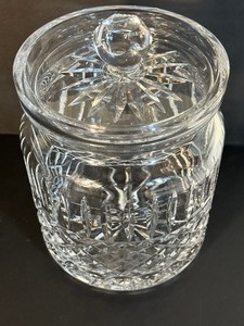lot 56 image: Waterford Crystal Biscuit Jar