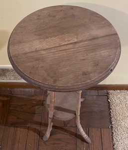 lot 257 image: Vintage Wooden Stand