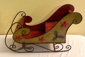lot 270 image: Two Festive Sleighs