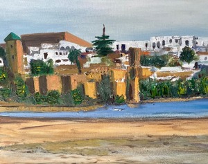lot 284 image: Original Oil on Canvas Art