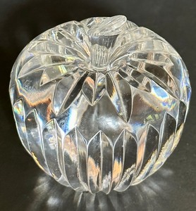 lot 363 image: Waterford Crystal Apple Paperweight