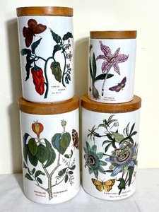 lot 346 image: Four Piece Portmeiron Canister Set