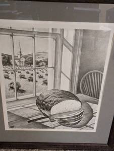lot 317 image: Framed Still Life Print