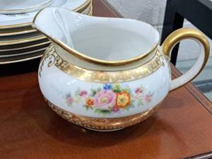 lot 208 image: Noritake Handpainted China Creamer