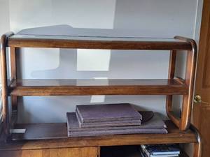 lot 109 image: Mid Century Modern Lou Hodges Design Mersman Waldron Comfort Console Table