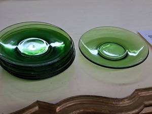 lot 278 image: Lot of (6) 5 Glass Plates